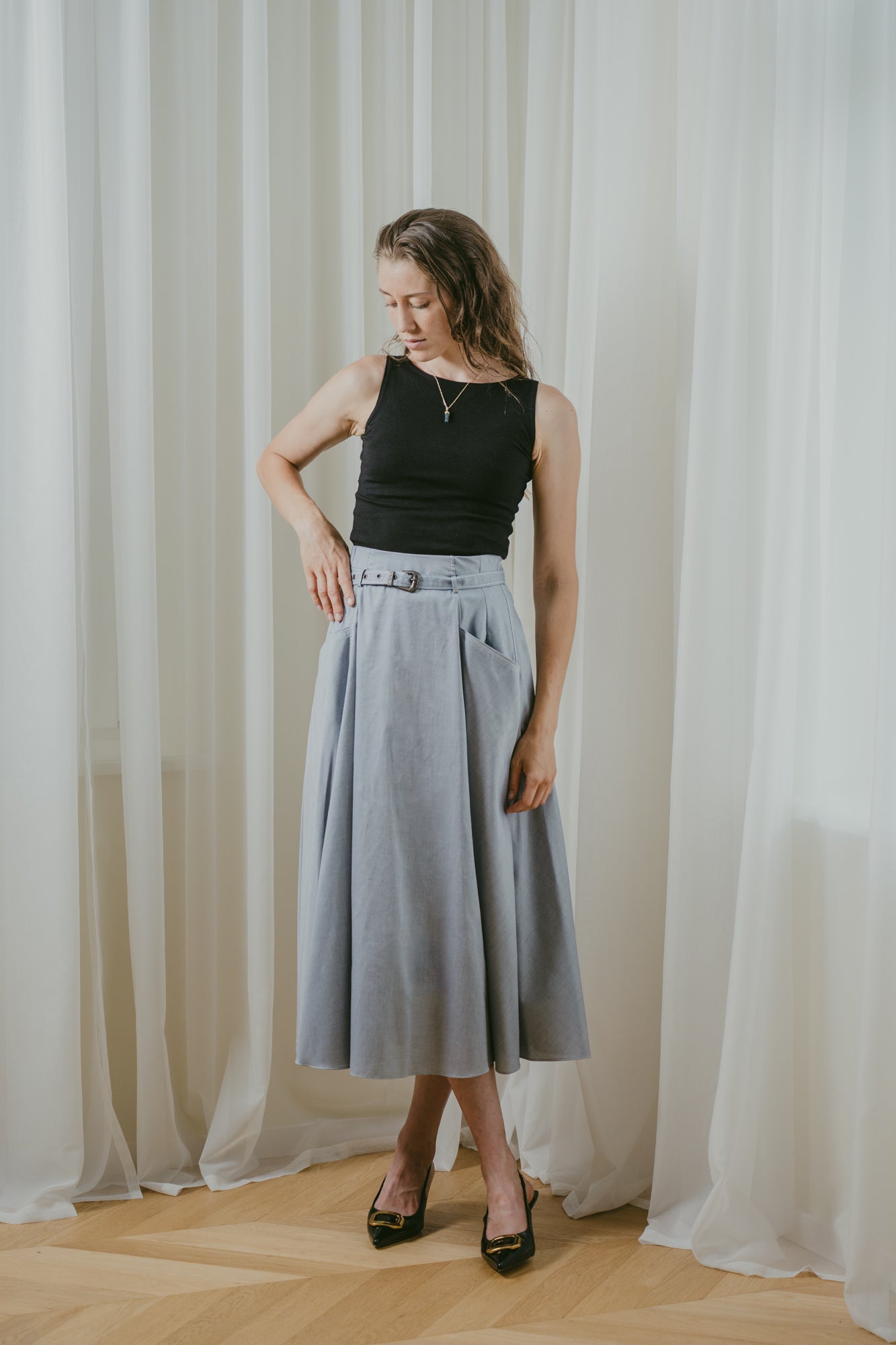 Denim Skirt