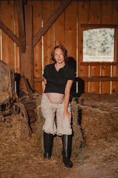 Merino Polo by Nat.Lesjak, merino wool polo (2/4)