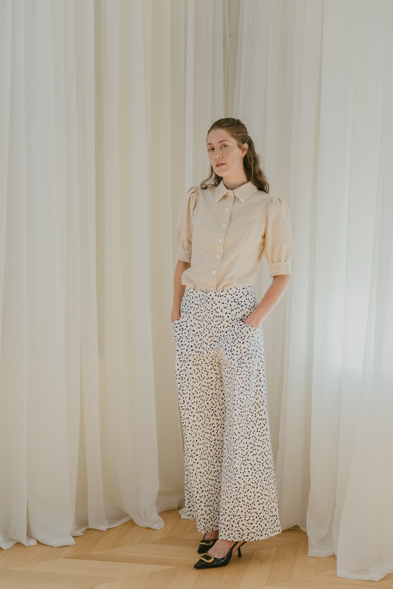 Polka Dot Trousers